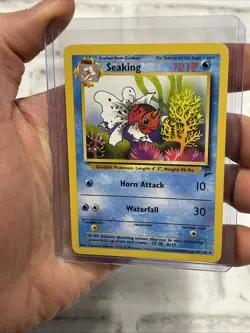 Pokemon TCG Seaking Base Set 2 60/130 Unlimited Uncommon NM/MT Never Played WOTC - Image 1
