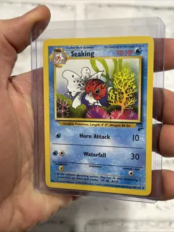 Pokemon TCG Seaking Base Set 2 60/130 Unlimited Uncommon NM/MT Never Played WOTC - Image 2