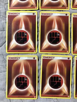 FIGHTING ENERGY 11/11 Lucario Trainer Kit Promo Pokemon Card LP-MP Lot of 12 - Image 2