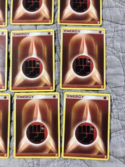 FIGHTING ENERGY 11/11 Lucario Trainer Kit Promo Pokemon Card LP-MP Lot of 12 - Image 3