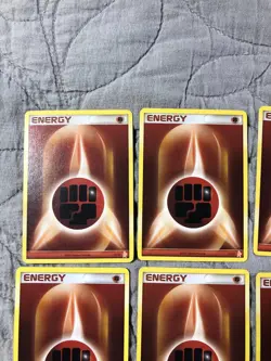 FIGHTING ENERGY 11/11 Lucario Trainer Kit Promo Pokemon Card LP-MP Lot of 12 - Image 5