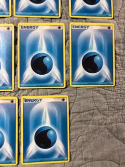 WATER ENERGY 12/12 Manaphy Trainer Kit Promo Pokemon Cards Lot of 11 LP-NM - Image 3
