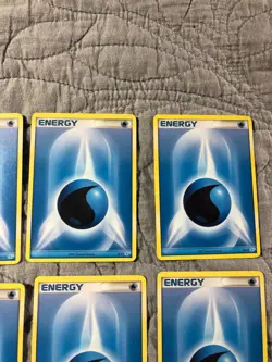 WATER ENERGY 12/12 Manaphy Trainer Kit Promo Pokemon Cards Lot of 11 LP-NM - Image 4