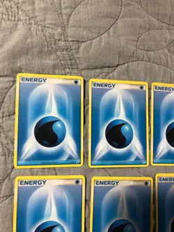 WATER ENERGY 12/12 Manaphy Trainer Kit Promo Pokemon Cards Lot of 11 LP-NM - Image 5