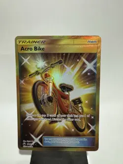 POKEMON CELESTIAL STORM ACRO BIKE #178 SECRET/HYPER RARE - Image 1