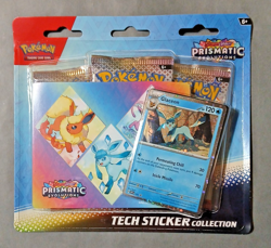 Pokemon TCG, Prismatic Evolutions Tech Sticker Collection, 3 Booster Packs, NEW - Image 4
