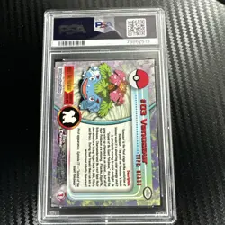 2000 Topps Chome VENUSAUR # 3 PSA - 10 POKEMON TV - Image 2