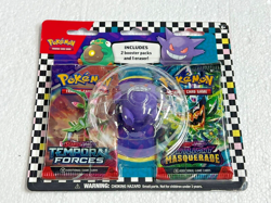 Pokemon 2024 Back To School Eraser Blister BELLIBOLT With 2 Sealed Booster Packs - Image 1