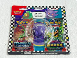 Pokemon 2024 Back To School Eraser Blister BELLIBOLT With 2 Sealed Booster Packs - Image 3