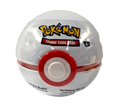 Pokemon TCG Pokeball Tin White Inc 3 Mixed Packs - Brand New Factory Sealed - Image 1