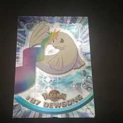 Dewgong #87 - Topps BLUE LOGO - SILVER HOLO - SERIES 2 - POKEMON CARD - NM/LP - Image 1