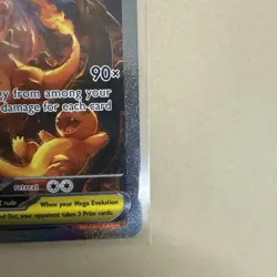 Pokemon TCG English Mega Charizard x EX SIR 125/094 PACK FRESH - Image 5
