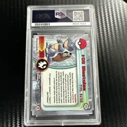 2000 TOPPS CHROME POKEMON T.V. #9 BLASTOISE PSA 10 - Image 2