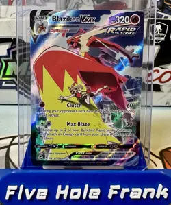 Pokemon Blaziken V Ultra Rare Full Art Rapid Strike TG15/TG3 - Image 1