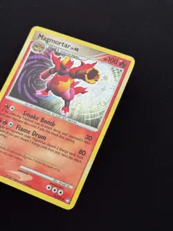 Magmortar 12/123 Holo Rare Mysterious Treasures Pokemon Card NM - Image 3