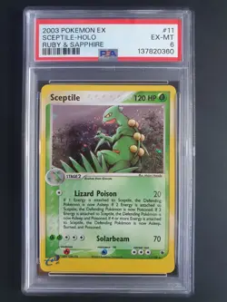 Sceptile 11/109 Holo - PSA 6 - Ruby and Sapphire Set - Pokemon Card - Image 3