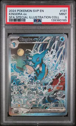Kingdra Ex Pokemon Svp En-Sv Black Star Promo 131 PSA 9 - Image 1