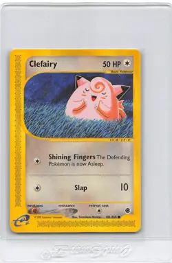 Clefairy 101/165 - NON-HOLO - Expedition - eREADER - WOTC POKEMON CARD - NM - Image 3