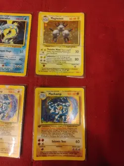 Lot Of 4 Pokemon Base Set,Holo,2 1st Edition Cards Pre-owned - Image 3
