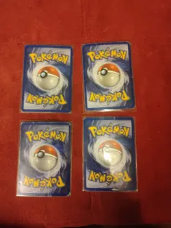 Lot Of 4 Pokemon Base Set,Holo,2 1st Edition Cards Pre-owned - Image 4