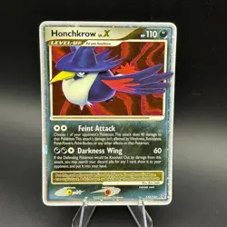 Honchkrow LV.X 132/132 Secret Wonders Holo Vintage Pokemon TCG - Image 1