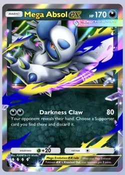Pokemon TCG Pocket Mega Absol 4Diamond VIRTUAL - Image 1