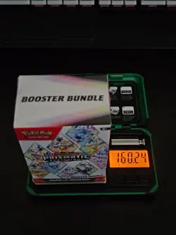 Pokemon TCG Prismatic Evolutions Booster Bundle – 160.24g HEAVY 🔥 - Image 1