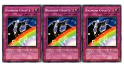 Yugioh- 3X Rainbow Gravity - Common - 1st Edition - LODT-EN065 - Near Mint - Image 1