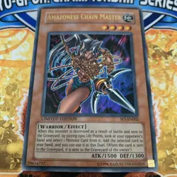 Yugioh AMAZONESS CHAIN MASTER SP1-EN002 LP - Image 1
