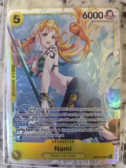 Nami SR Foil EB03-053 One Piece Heroines EB03 TCG NAMI - Image 1