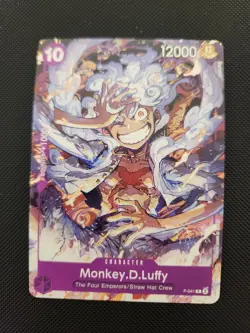 One Piece Starter Deck ST18-PURPLE Monkey D. Luffy P-041 - Image 1