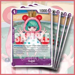 ONE PIECE TCG: Sugar OP10-065 Rare x4 Royal Blood - Image 1