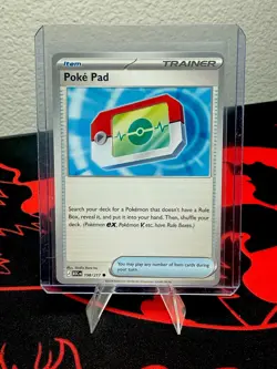 Poke Pad 198/217 Ascended Heroes Trainer Item Regular Non-Holo bulk Pokemon Card - Image 1