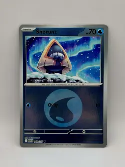 Pokemon Snorunt 046/217 Basic Foil Card 70 HP 10 Attack 2026 English - Image 1