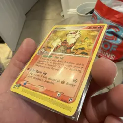 Pokemon Arcanine EX Sandstorm Trading Card 15/100 Regular Rare - Image 3