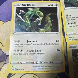 Rayquaza SWSH029 Cosmos Holo - Pokemon Promo Cards (ENG) Sword & Shield NM - Image 2
