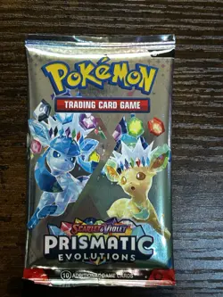 Pokemon Prismatic Evolutions Booster Pack - 10 Cards/Pack - Factory SEALED - Image 1