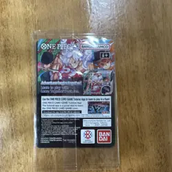 Bandai One Piece CCG Monkey.D.Luffy College Basketball US Voyage Promo Holo Card - Image 2