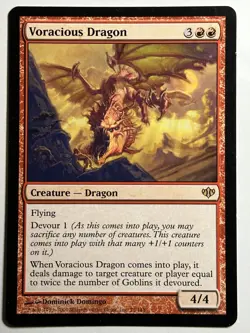 Voracious Dragon The List Reprints 75/145 LP-NM MTG Card - Image 1