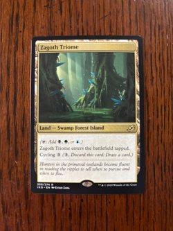 MTG Zagoth Triome Ikoria: Lair of Behemoths Free Shipping - Image 1