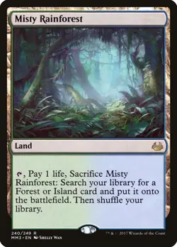 MTG - Misty Rainforest - M/NM - Modern Masters- Magic The Gathering - Image 1