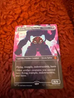 Krang, Utrom Warlord - Borderless Teenage Mutant Ninja Turtles MTG - Image 1