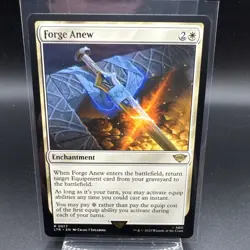 Forge Anew - LTR - 17 - NM - MTG - Magic The Gathering Lord Of the Rings - Image 1