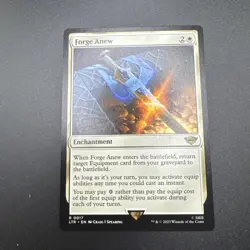 Forge Anew - LTR - 17 - NM - MTG - Magic The Gathering Lord Of the Rings - Image 2