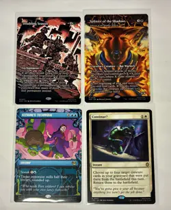 MTG TMNT Lot - Doubling Season (Kevin Eastman), Splinter, Kitsune's Technique + - Image 1