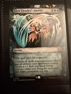 Glen Elendra's Answer (Showcase) Lorwyn Eclipsed Regular - MTG - NM - Image 1
