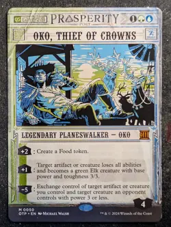Oko, Thief of Crowns - Outlaws of Thunder Junction (MTG) - Image 1