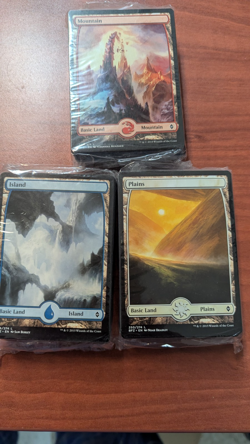 Battle for Zendikar Land Pack Full Art 80ct x3 Fat pack lands SEALED MAGIC MTG - Image 1