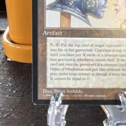 1996 MTG Helm of Obedience Alliances Mint (Never Played) - Image 5