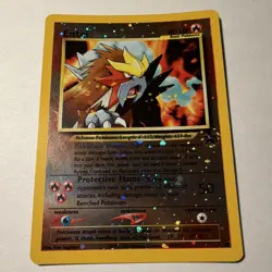 Pokemon Entei Wizards Black Star Promo 34 Holo 80 HP English Card - Image 1